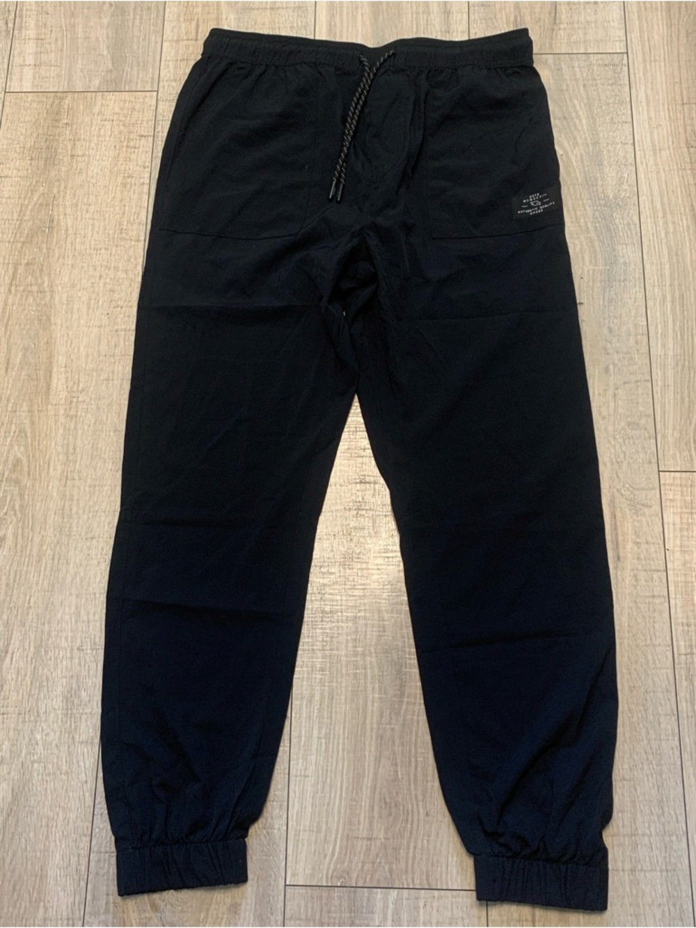 Tony Hawk Black Elastic Waist Joggers